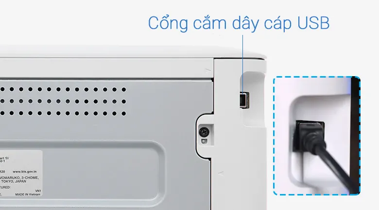 Máy in laser trắng đen đơn năng canon lbp6030w wifi - 10