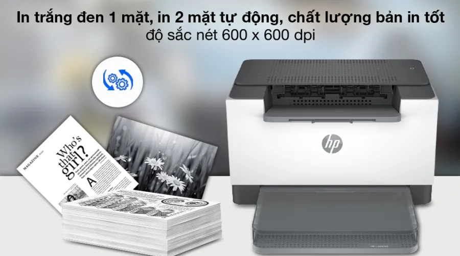 Máy in laser trắng đen đơn năng hp laserjet m211d 9yf82a - 2