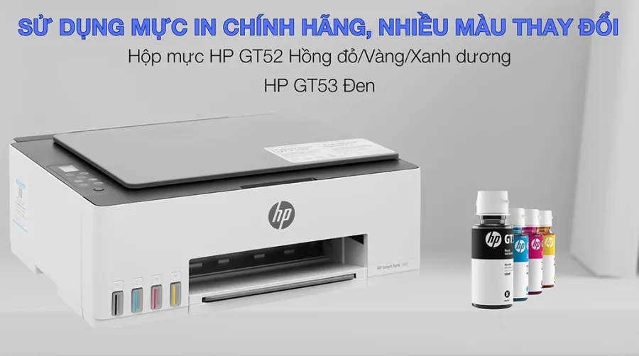 Máy in phun màu đa năng hp smart tank 580 wifi 1f3y2a - 6