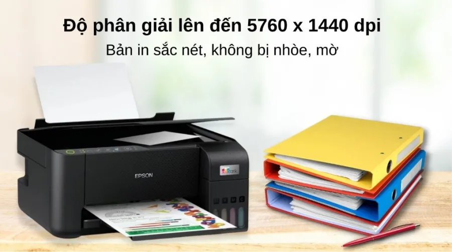 Máy in phun màu đa năng epson ecotank l3250 wifi c11cj67503 - 4