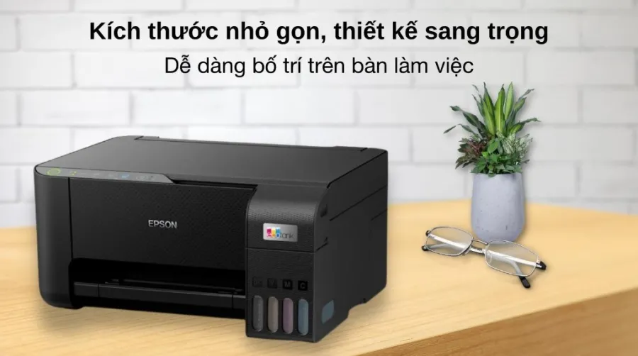 Máy in phun màu đa năng epson ecotank l3250 wifi c11cj67503 - 1