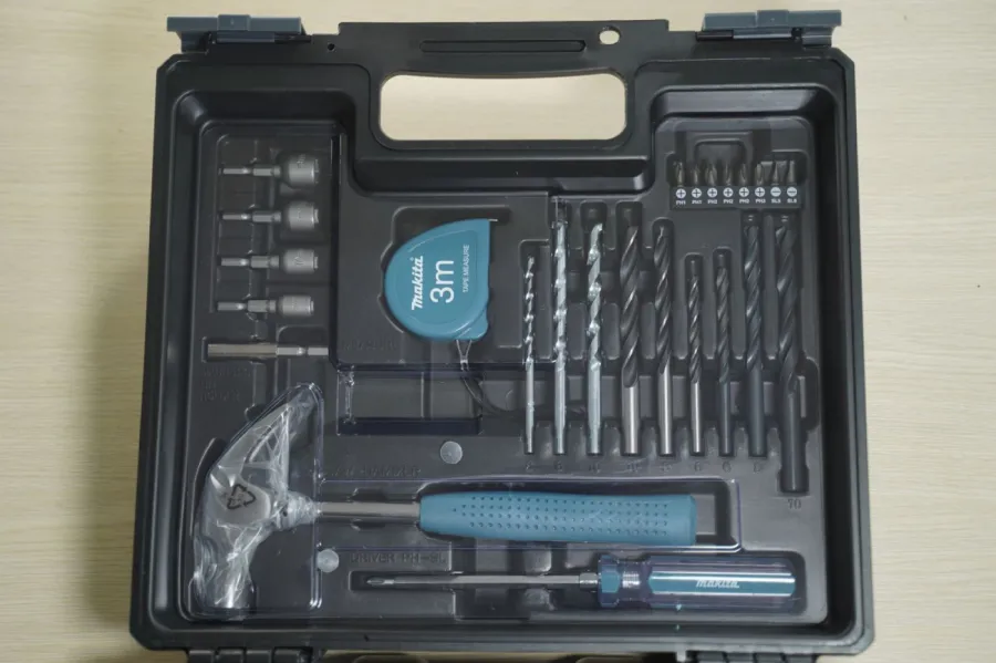 Máy khoan búa 26 phụ kiện makita m8103kx2b - 3