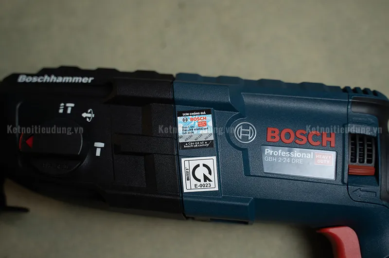 Máy khoan búa 790w bosch gbh2-24dre 24mm - 5