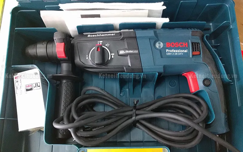Máy khoan búa 820w bosch gbh 2-28 dfv 28mm - 2