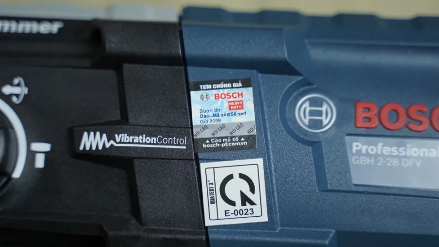 Máy khoan búa 820w bosch gbh 2-28 dfv 28mm - 4