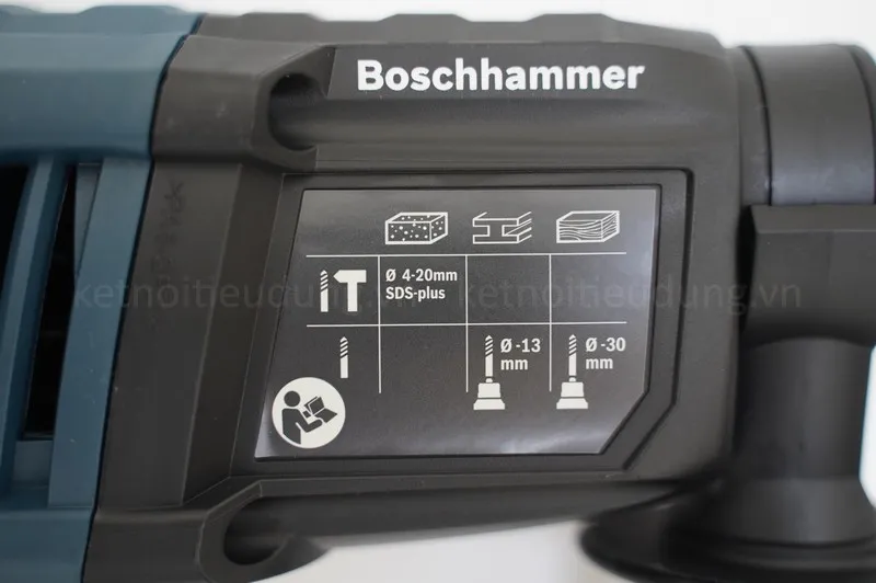 Máy khoan búa bosch gbh 2-20 re 600w - 5