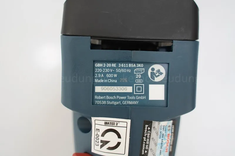 Máy khoan búa bosch gbh 2-20 re 600w - 7