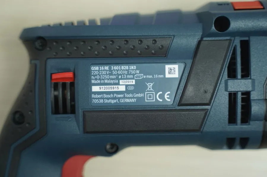 Máy khoan búa động lực bosch gsb 16re set - 5