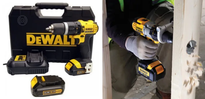 Máy khoan búa dùng pin li-ion dewalt dcd735l2 - 1