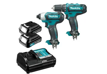 Máy khoan búa vặn vít 10mm dùng pin makita hp330dz 108v không kèm pin sạc - 3