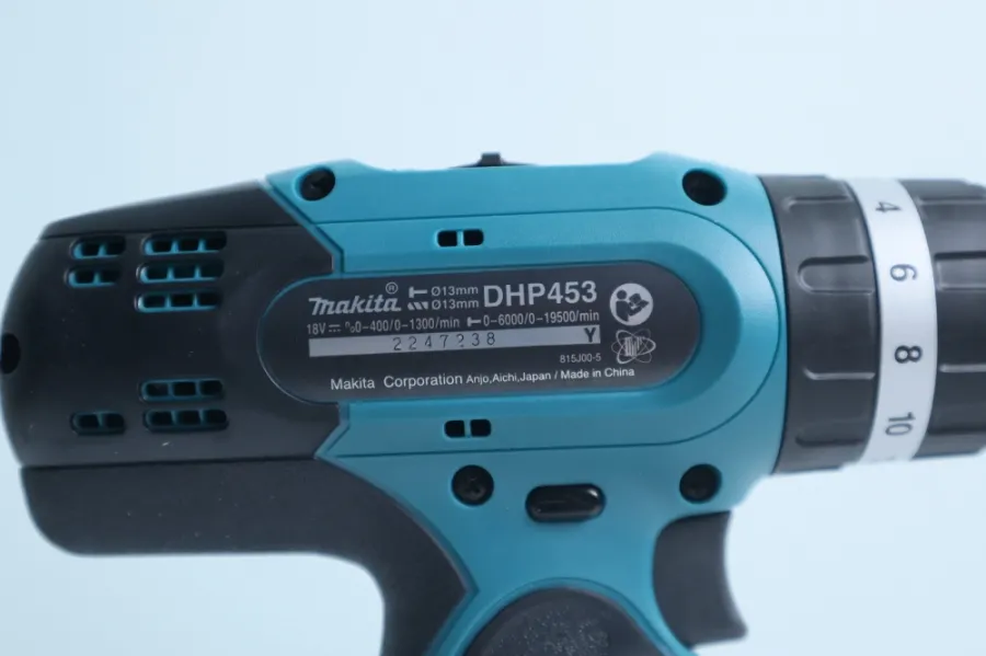 Máy khoan búa vặn vít dùng pin makita dhp453z 18v chưa kèm pin sạc - 3