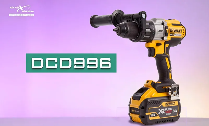 Máy khoan động lực pin 60v dewalt dcd996t1 - 1