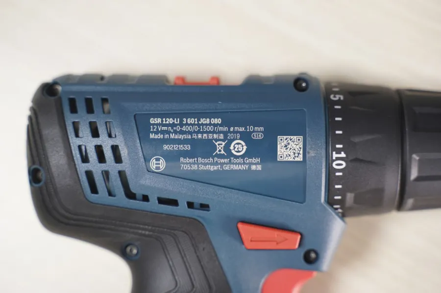 Máy khoan dùng pin bosch gsr 120-li gen ii - 5