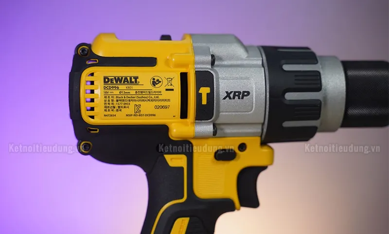 Máy khoan pin động lực dewalt dcd996p2 - 2