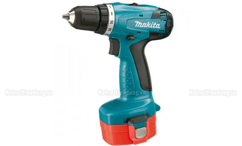 Máy khoan vặn vít dùng pin makita 6281dwe 144v - 1