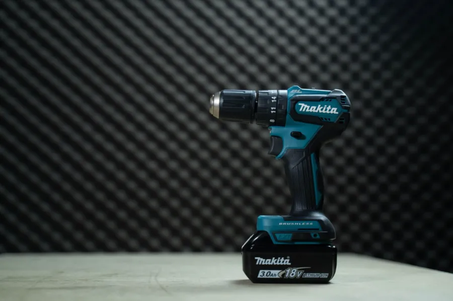 Máy khoan búa vặn vít makita dhp483z chưa kèm pin sạc - 1