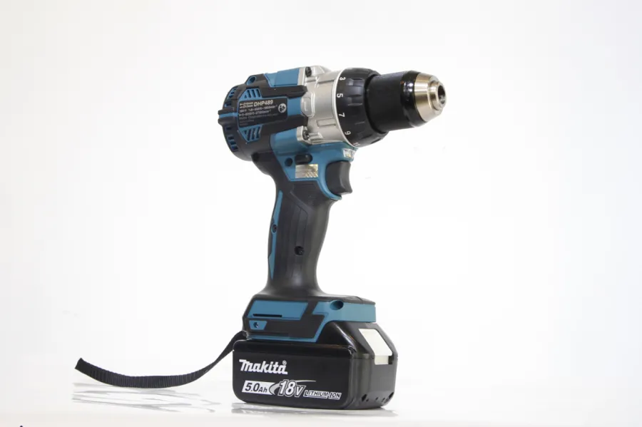 Máy khoan động lực dùng pin 18v makita dhp489rtj - 5