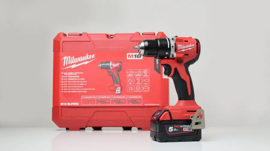 Máy khoan động lực dùng pin 18v milwaukee m18 blpdrc - 3
