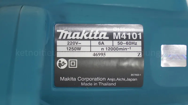 Máy cắt đágạch makita m4101b 125mm - 7