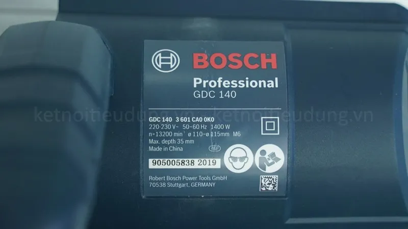 Máy cắt gạch bosch gdc 140 - 7