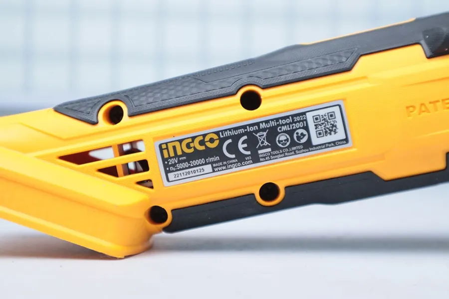 Máy cắt góc đa năng dùng pin lithium-ion ingco cmli2001 chưa pin sạc - 4