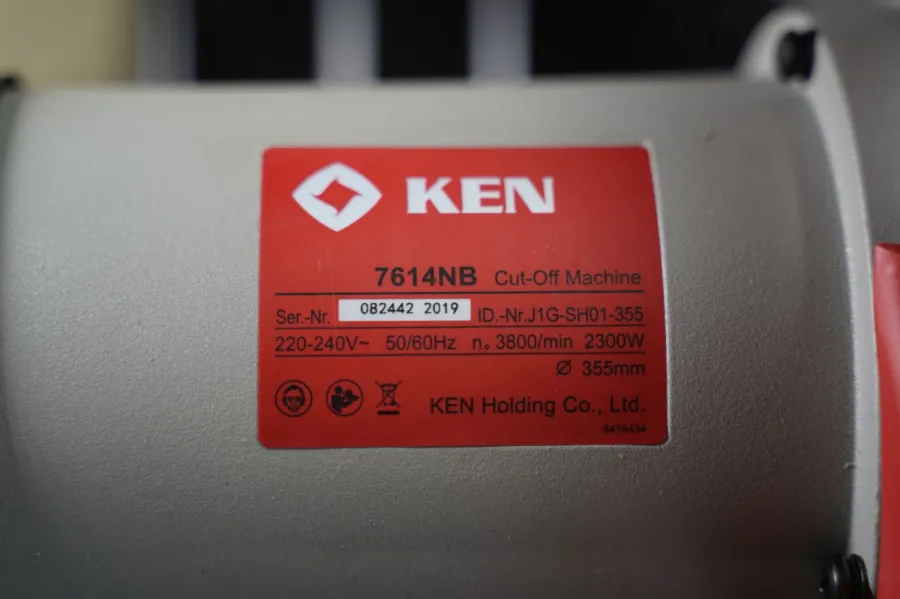 355mm máy cắt sắt ken 7614nb - 2