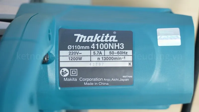 Máy cắt đá makita 4100nh3 - 7