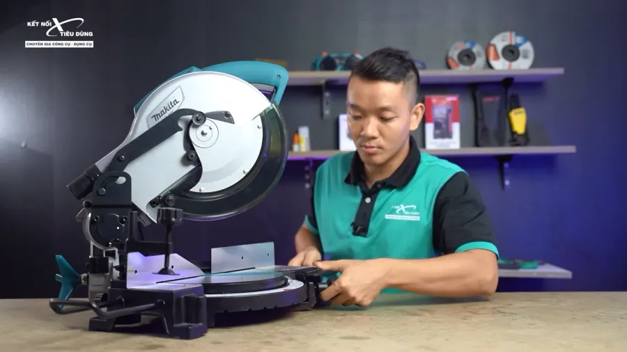Máy cắt nhôm makita m2300b 255mm - 7