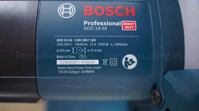 Máy cắt sắt bosch gco 14-24 - 8