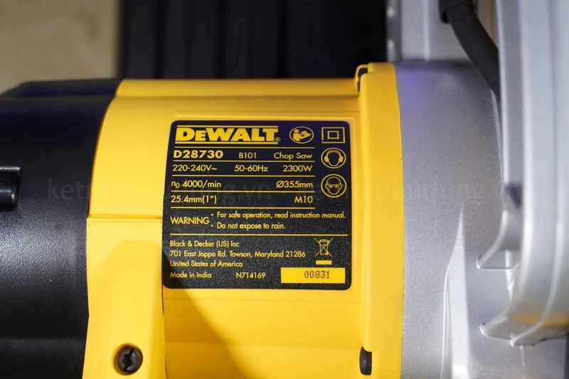 Máy cắt sắt dewalt d28730-b1 - 1