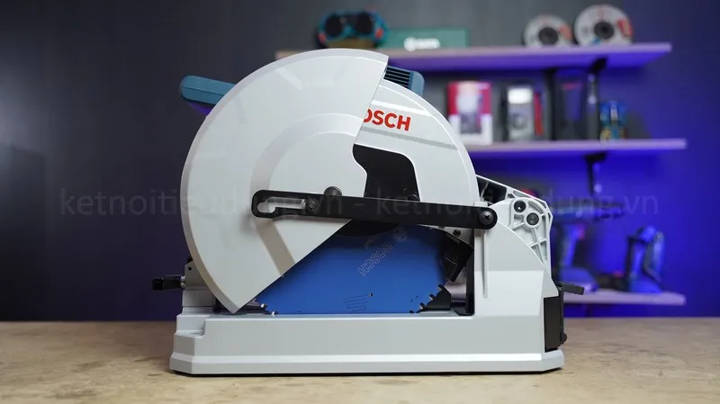 Máy cắt sắt inox lưỡi hợp kim bosch gcd 12 jl - 1