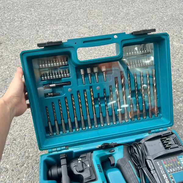 Máy khoan 2 chức năng makita hr140dsae1 - 12