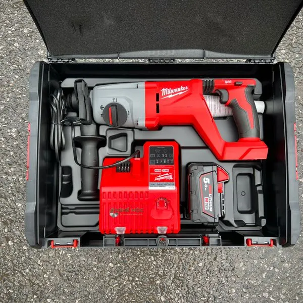 Máy khoan be tong 18v milwaukee m18 blhacd26 - 9