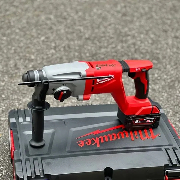 Máy khoan be tong 18v milwaukee m18 blhacd26 - 10