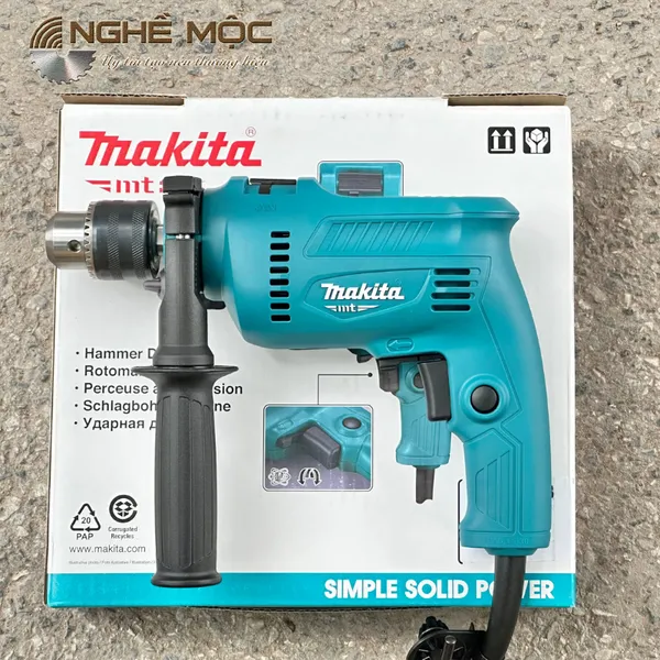 Máy khoan búa makita m0801b 16mm - 2