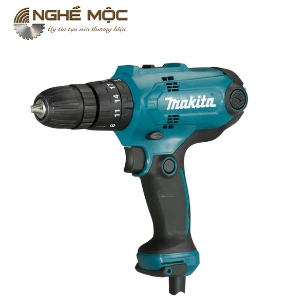 Máy khoan búa và vặn vít makita hp0300 10mm - 3