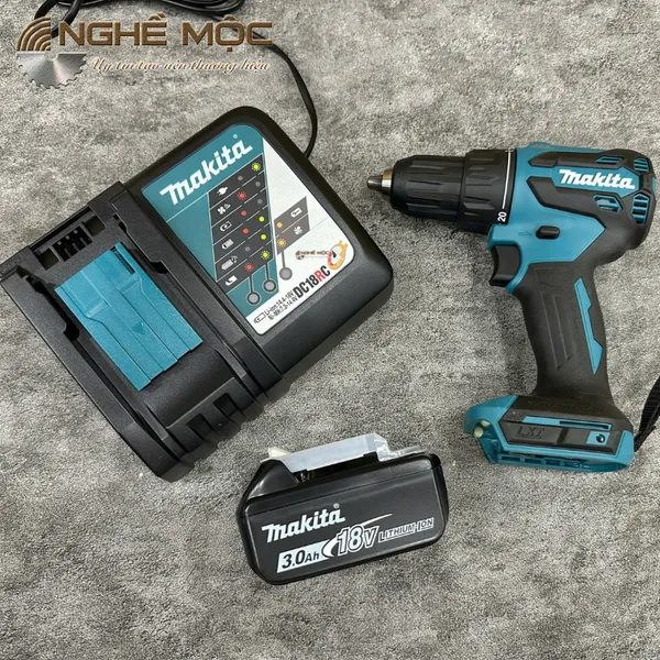 Máy khoan động lực dùng pin 18v makita dhp490z - 4