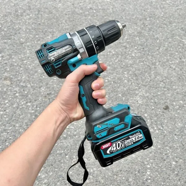 Máy khoan động lực dùng pin 40v max makita hp002gz - 3