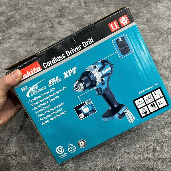 Máy khoan dùng pin 18v makita ddf489z - 1