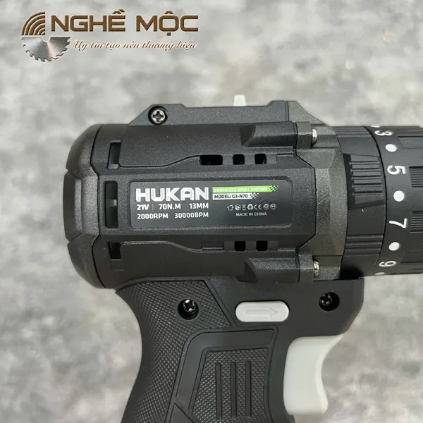 Máy khoan pin 21v hukan g3-n70 - 2