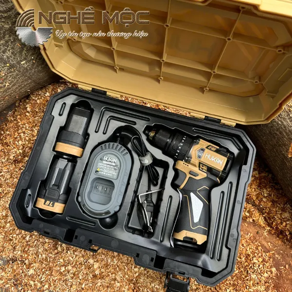 Máy khoan pin hukan h16-g2c-q2 - 2