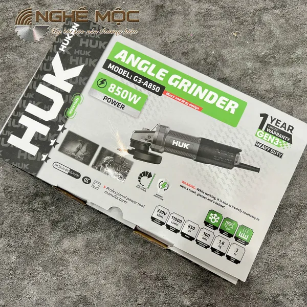 Máy mài 850w hukan g3-a850 - 4
