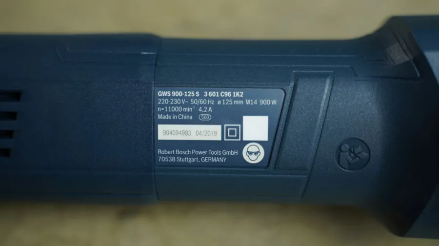 Máy mài góc bosch gws 900-125s điều chỉnh tốc độ - 2