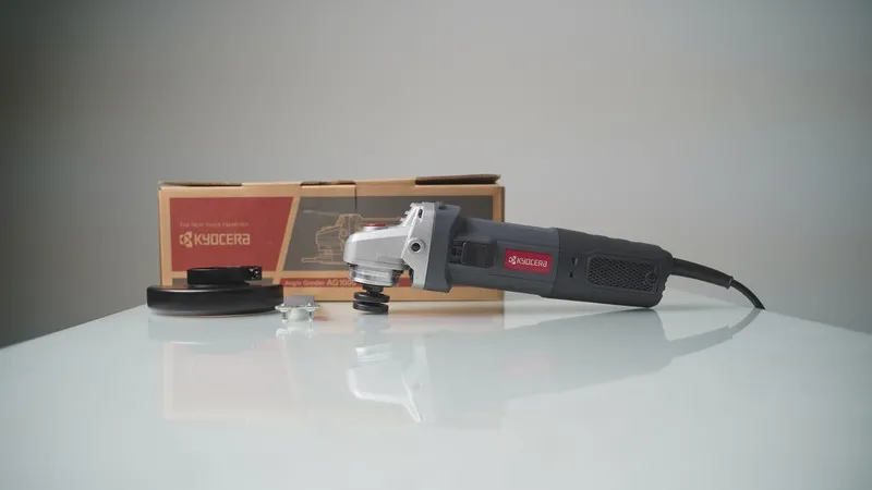 Máy mài góc cầm tay 900w kyocera ag1000 - 1