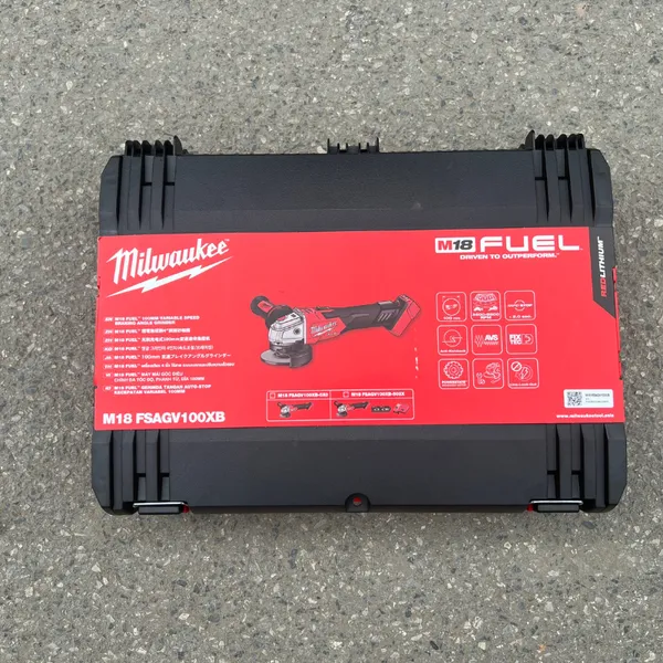 Máy mài góc m18 fsagv100xb milwaukee công tắc gạt có điều tốc 100mm - 3