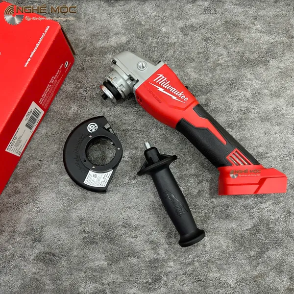 Máy mài không chổi than 100mm milwaukee m18 blsag100x-0 asia - 1