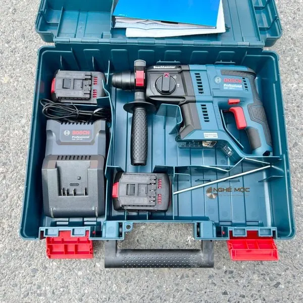Máy khoan bê tông dùng pin bosch gbh 180-li bl - 3