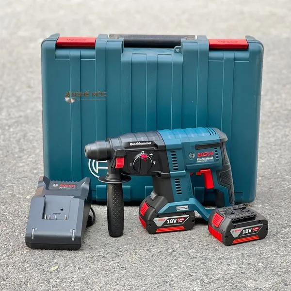 Máy khoan bê tông dùng pin bosch gbh 180-li bl - 2
