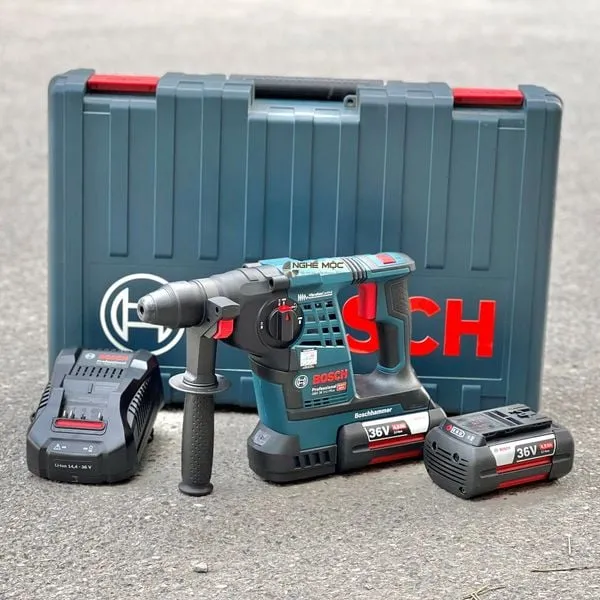 Máy khoan bê tông pin bosch gbh 36v-li plus - 1