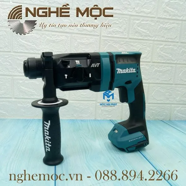 Máy khoan bê tông pin makita 18v dhr182z - 1